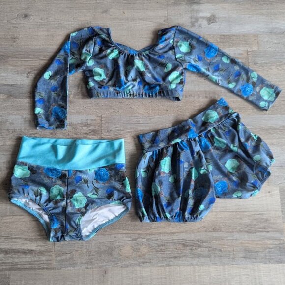 Just Dance Custom Dancewear * 3 piece set * Child Small - Picture 1 of 5